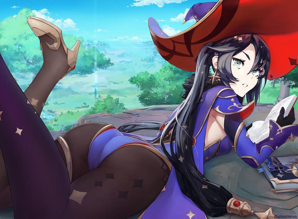 原神同人图：午安原神#Pixiv福利#每日好图【4月8日新】