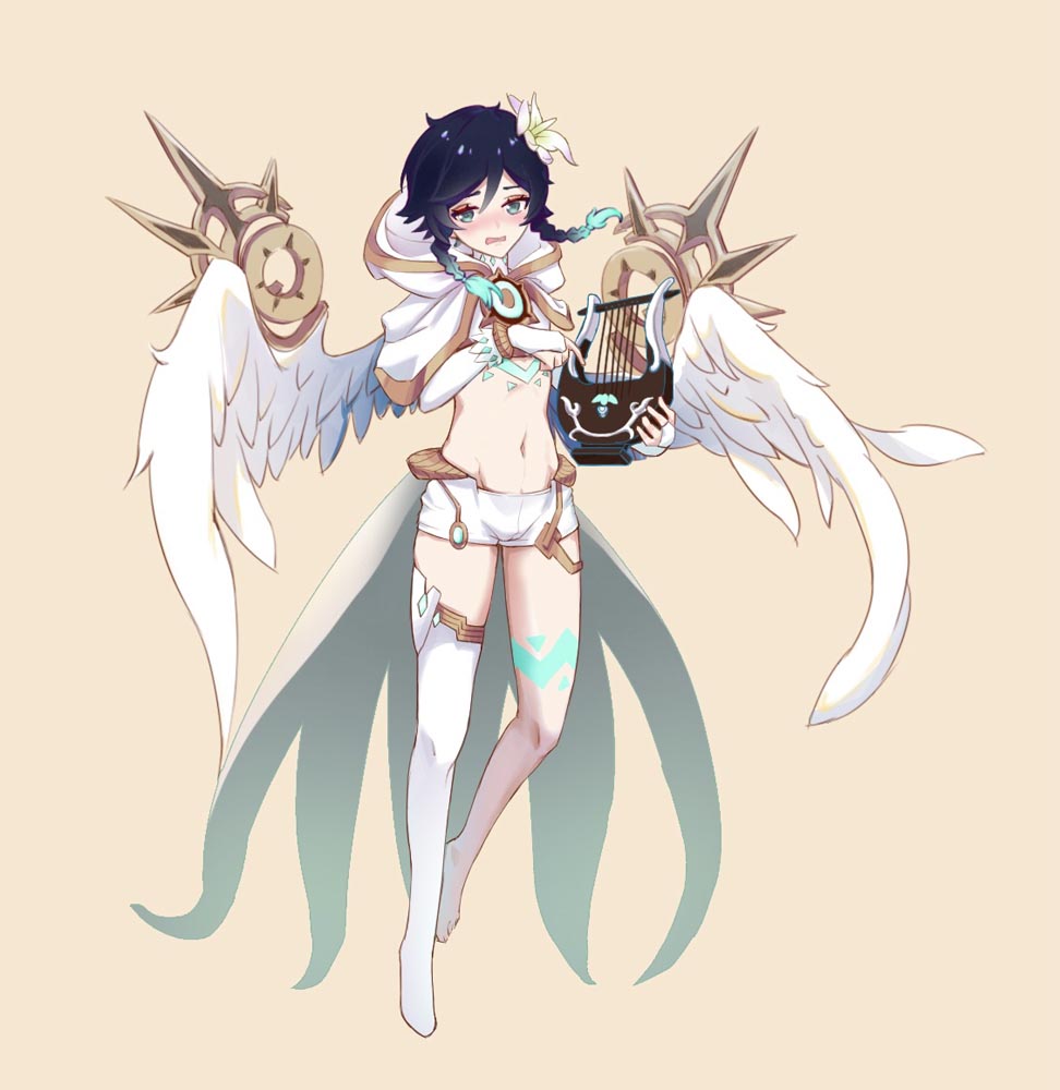 原神同人图：早安原神#P站福利#每日好图【4月9日新】