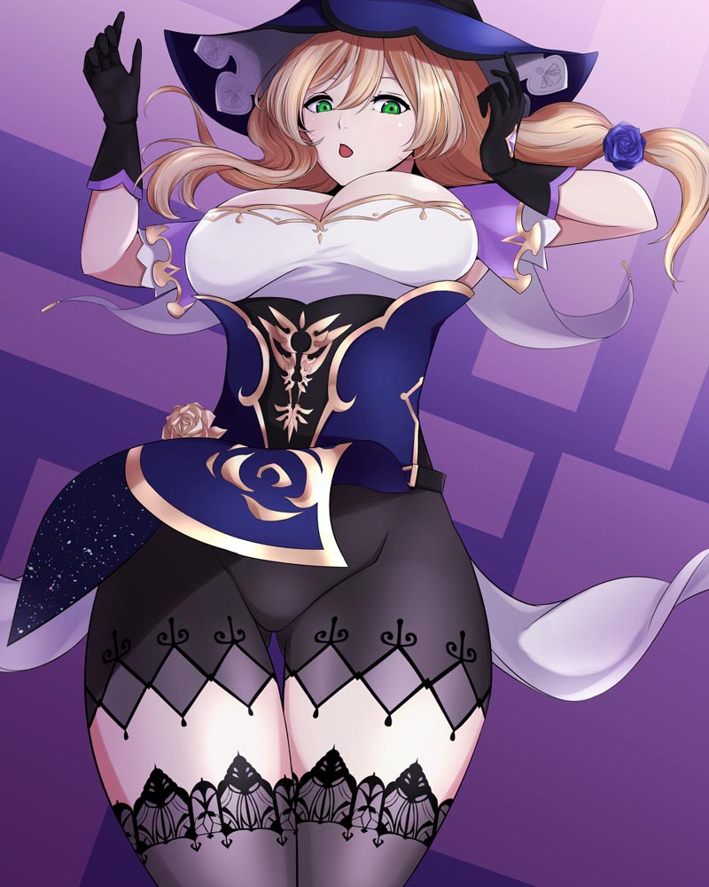 原神同人图：午安原神#P站涩图#每日好图【4月10日新】