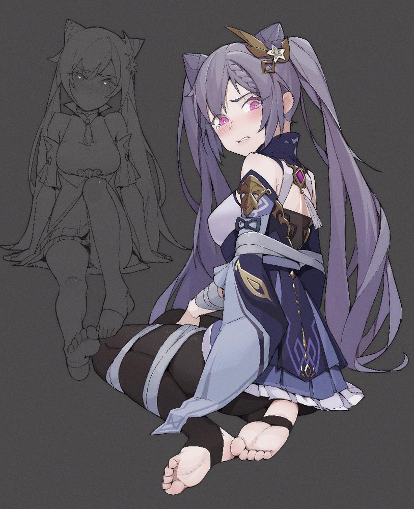 原神同人图：晚安原神#P站涩图#每日好图【4月10日新】