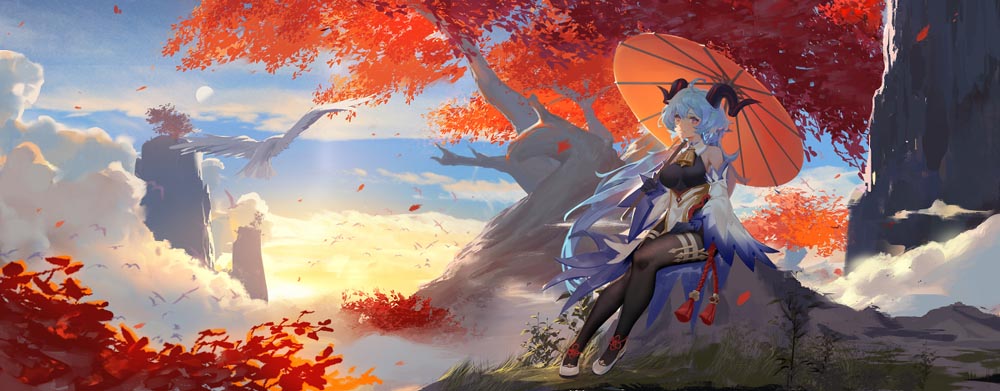 原神同人图：早安原神#P站#每日好图【4月11日新】