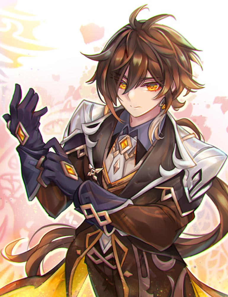 原神同人图：午安原神#P站#每日好图【4月11日新】