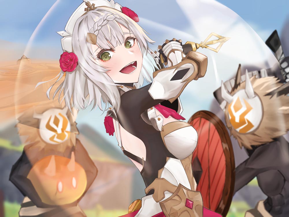 原神同人图：午安原神#P站#每日好图【4月11日新】