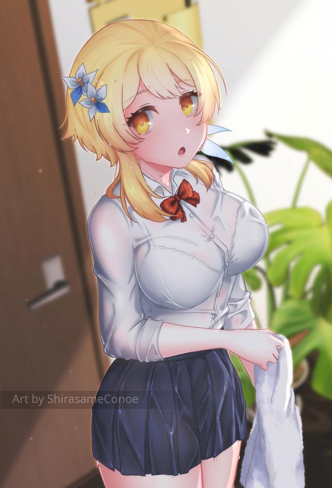 原神同人图：午安原神#P站#每日好图【4月11日新】