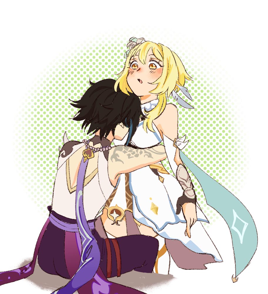 原神同人图：早安原神#P站插画精选#每日好图【4月12日新】