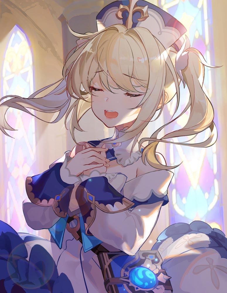 原神同人图：早安原神#P站插画精选#每日好图【4月12日新】