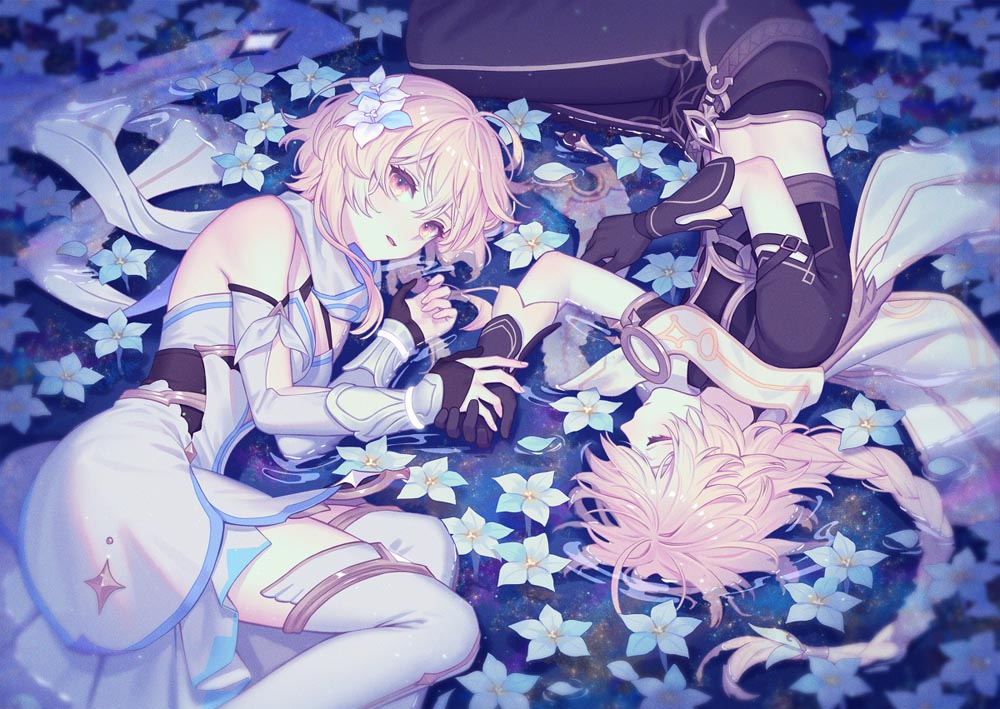 原神同人图：午安原神#P站插画精选#每日好图【4月12日新】