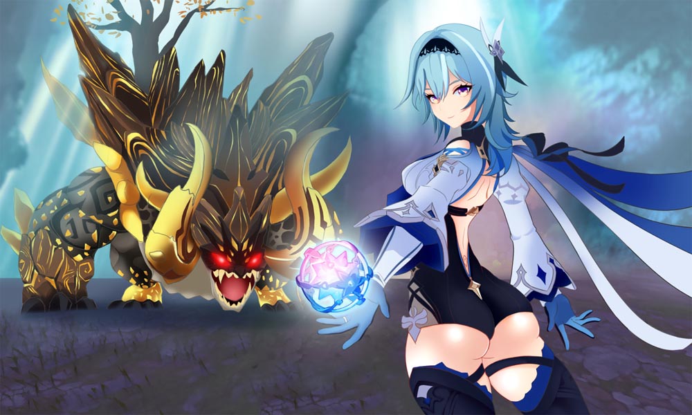 原神同人图：晚安原神#P站美图#每日好图【4月13日新】