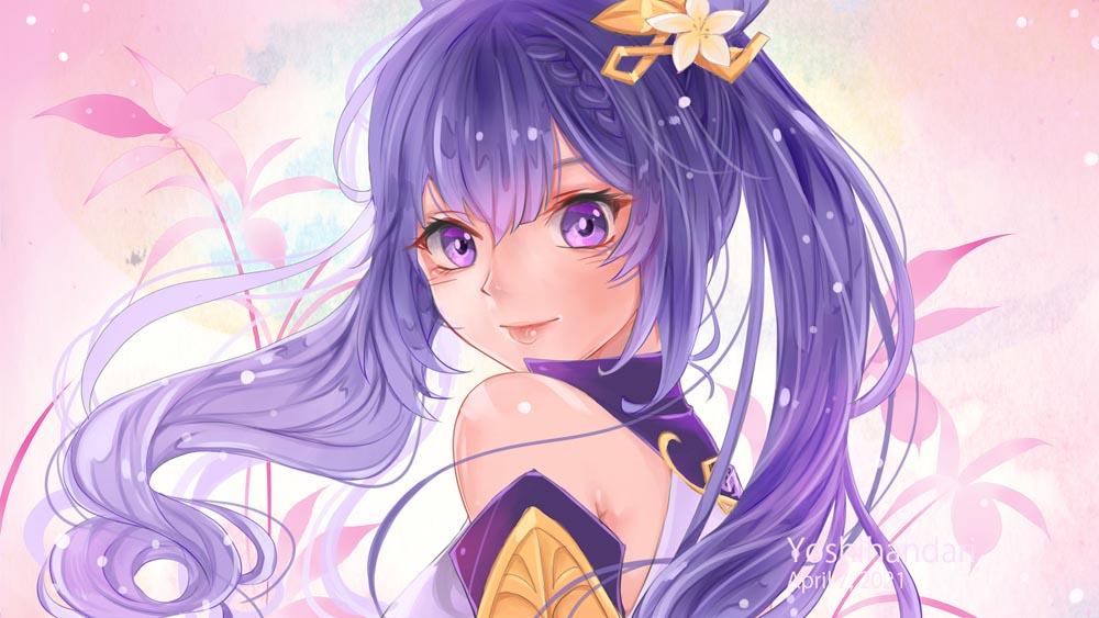 原神同人图：晚安原神#P站美图#每日好图【4月14日新】