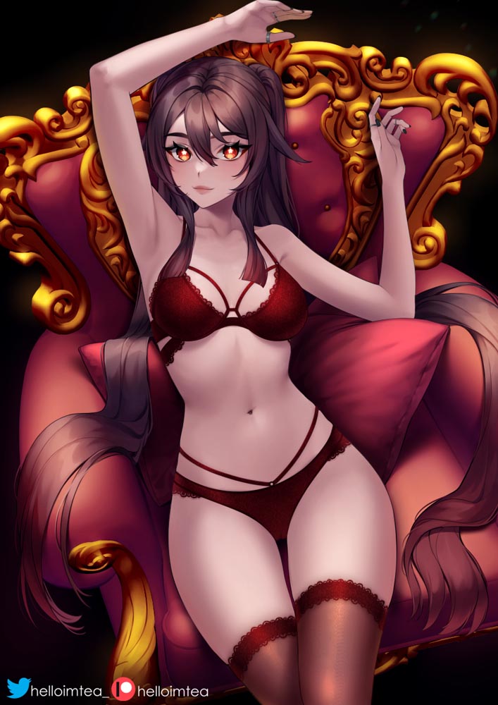 原神同人图：晚安原神#P站美图#每日好图【4月14日新】