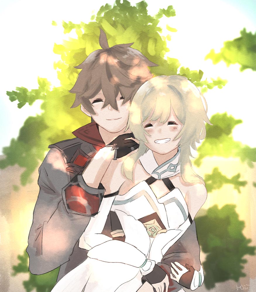 原神同人图：晚安原神#P站本子#每日好图【4月16日新】