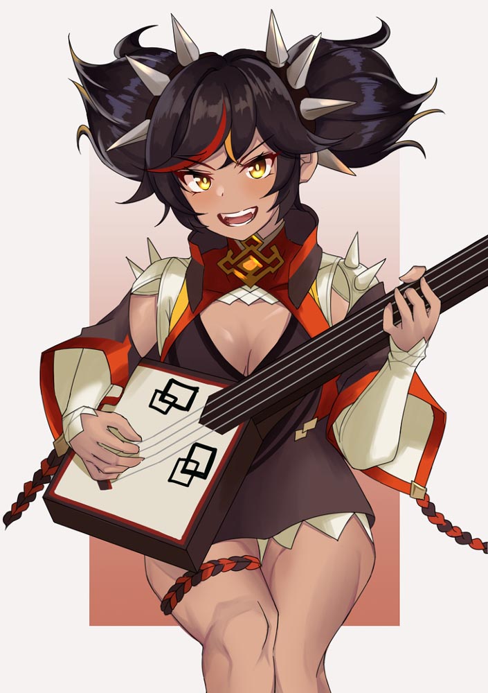 原神同人图：晚安原神#P站涩图#每日好图【4月17日新】