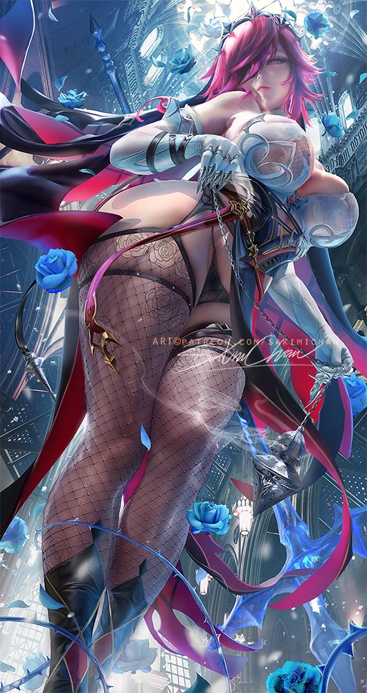 原神同人图：晚安原神#P站涩图#每日好图【4月17日新】