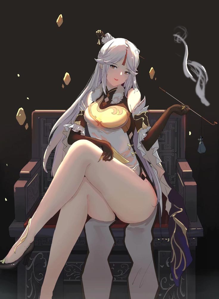 原神同人图：早安原神#P站涩图#每日好图【4月17日新】