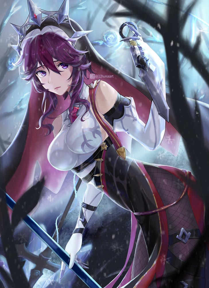 原神同人图：早安原神#P站涩图#每日好图【4月17日新】