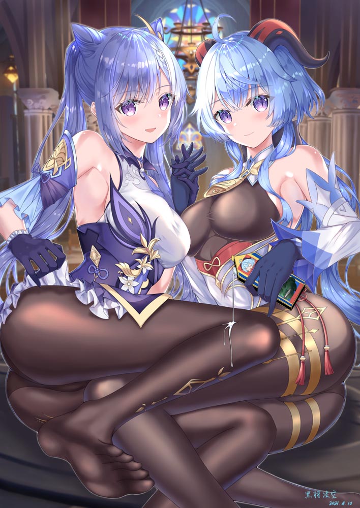 原神同人图：早安原神#P站插画#每日好图【4月18日新】