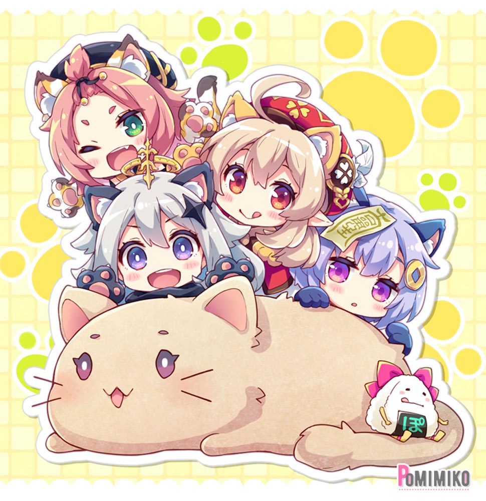 原神同人图：午安原神#P站插画#每日好图【4月18日新】