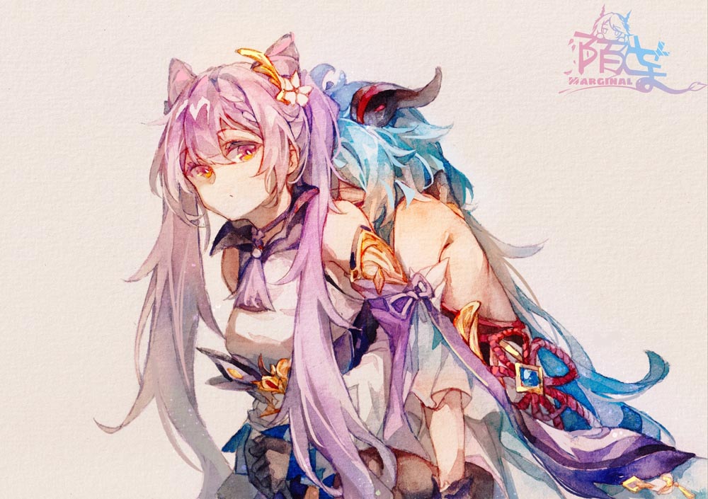 原神同人图：晚安原神#P站插画#每日好图【4月18日新】