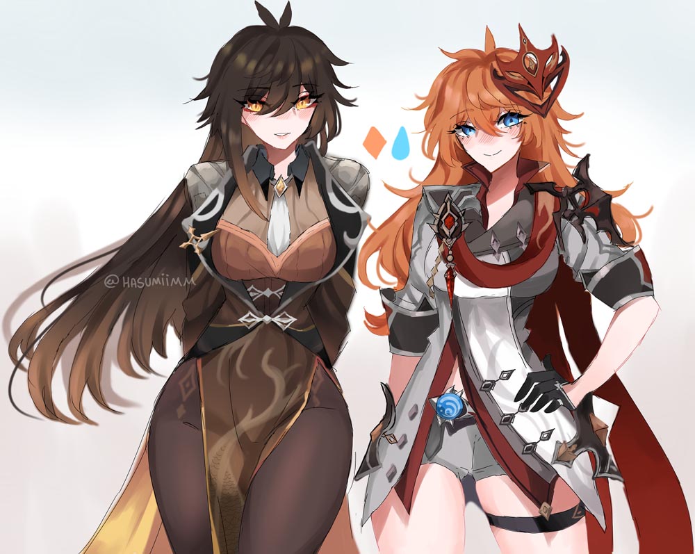 原神同人图：早安原神#P站涩图#每日好图【4月19日新】