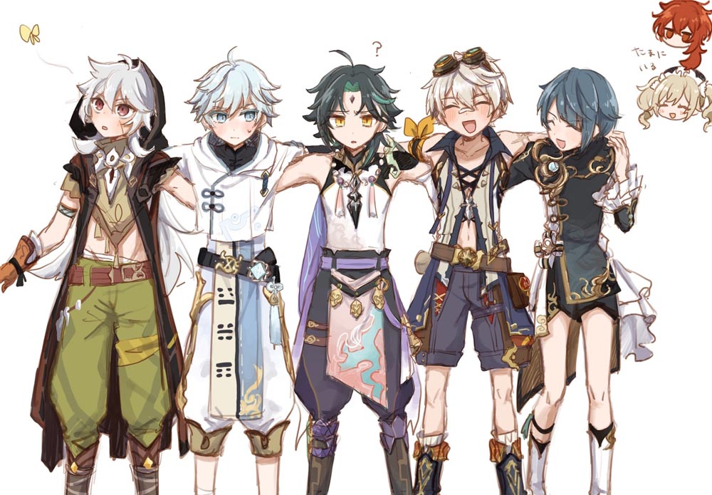 早安原神#P站插画精选#每日好图【4月20日新】