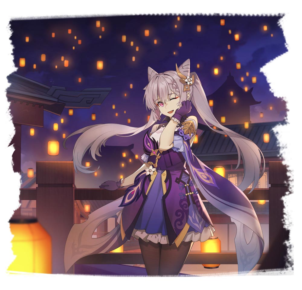 晚安原神#P站插画精选#每日好图【4月20日新】