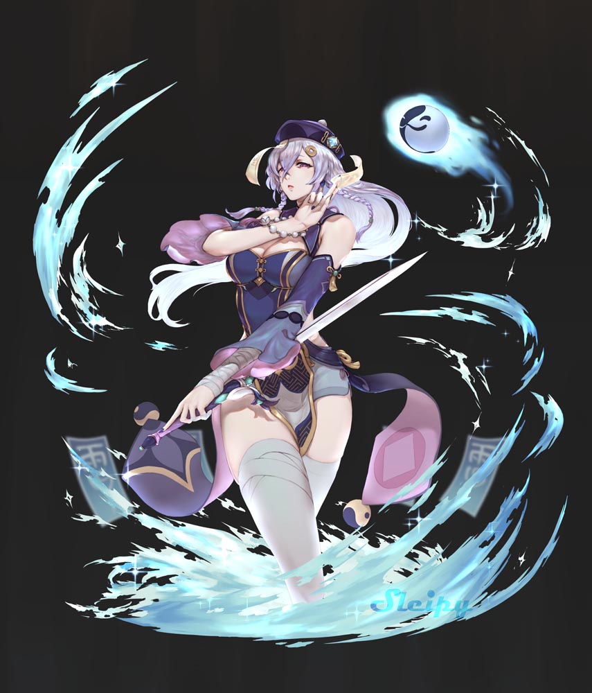 原神同人图：晚安原神#P站福利#每日好图【4月21日新】