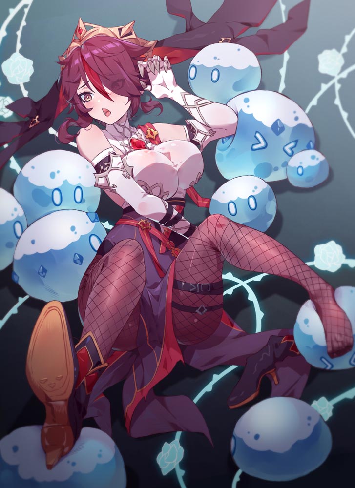 原神同人图：早安原神#P站H工口#每日好图【4月22日新】