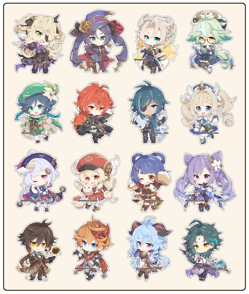 原神同人图：早安原神#P站H工口#每日好图【4月22日新】