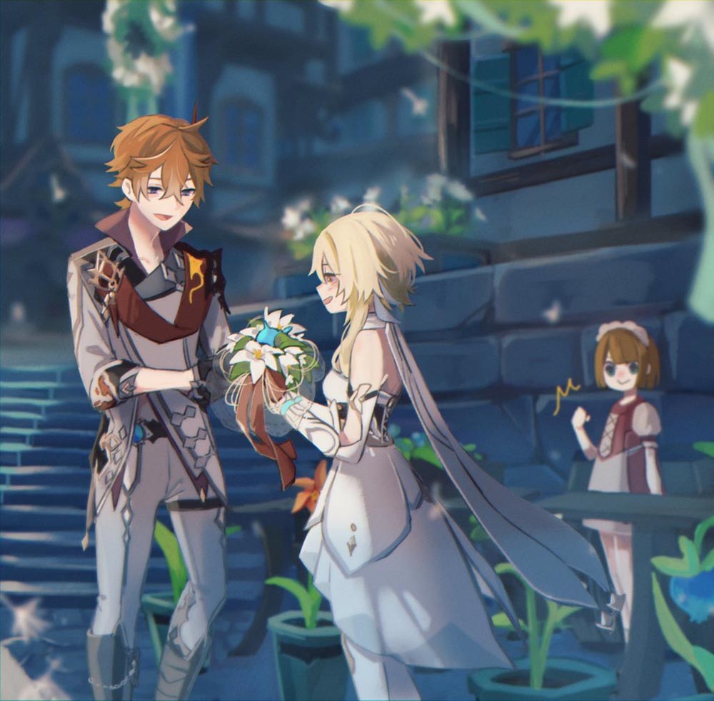 原神同人图：午安原神#P站H工口#每日好图【4月22日新】