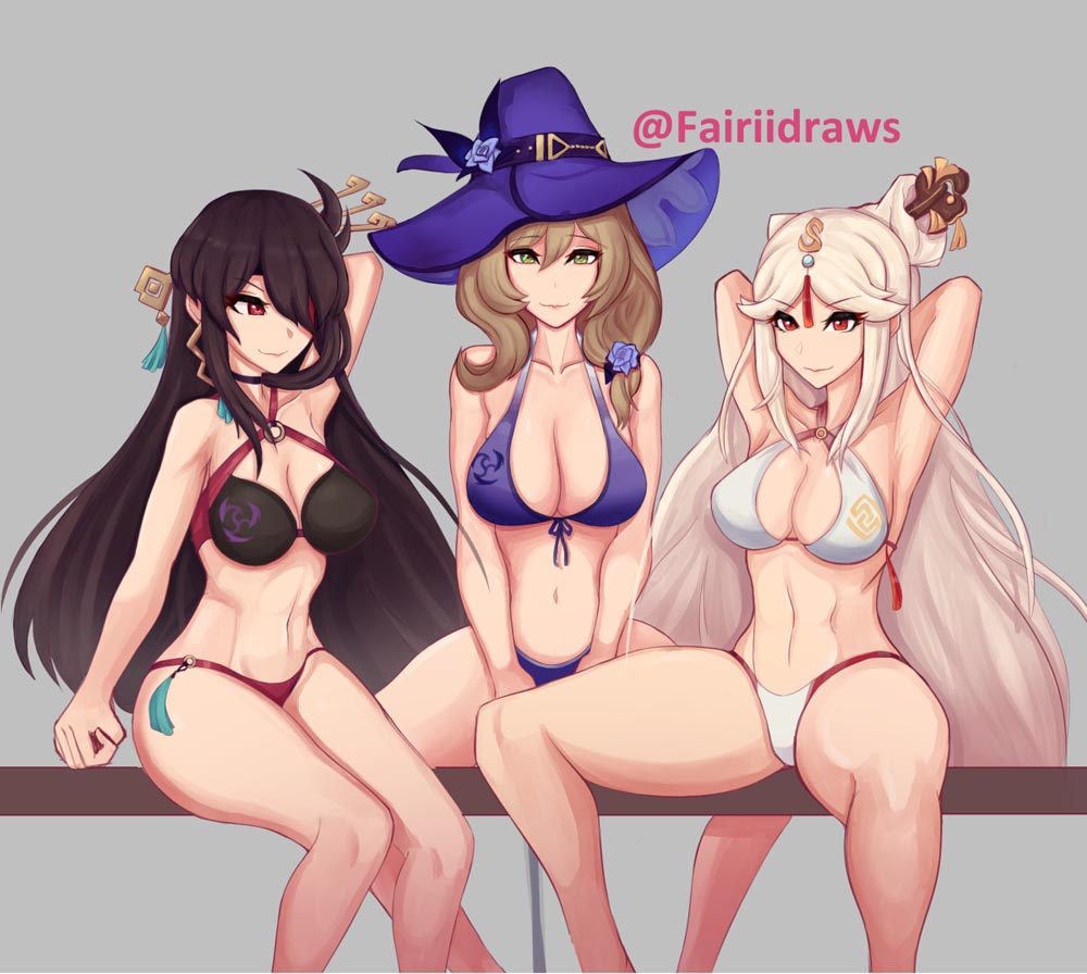 原神同人图：晚安原神#P站H工口#每日好图【4月22日新】