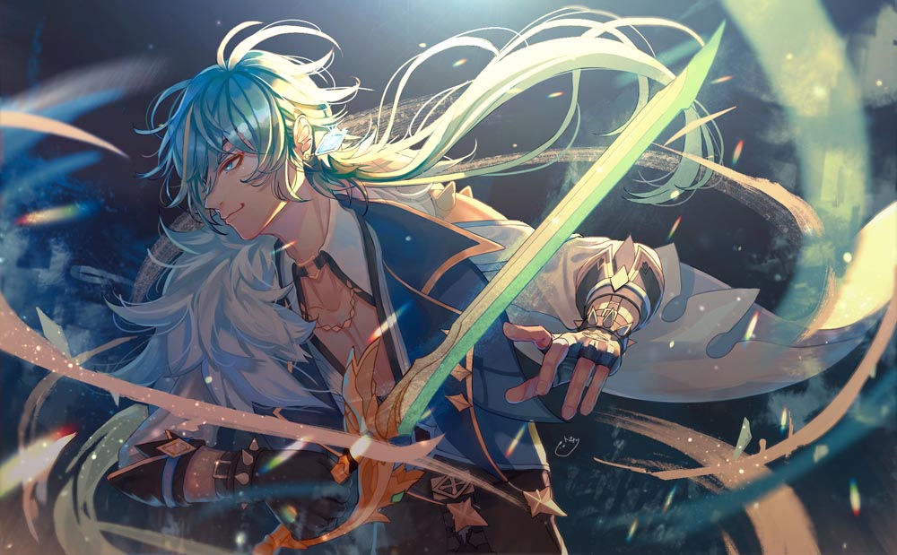 原神同人图：早安原神#P站H插画#每日好图【4月24日新】