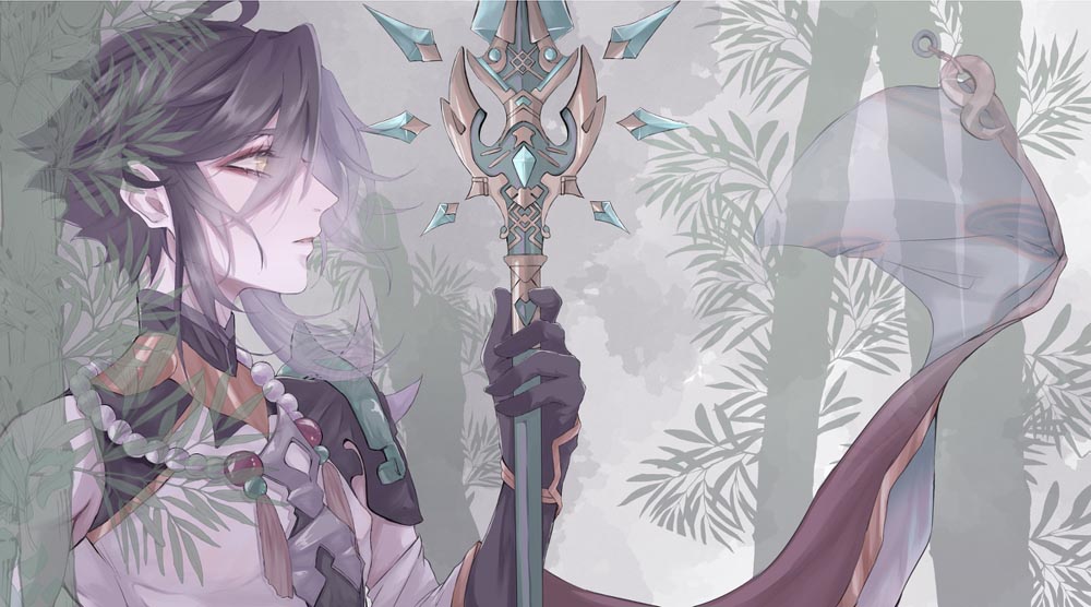 原神同人图：午安原神#P站H插画#每日好图【4月24日新】