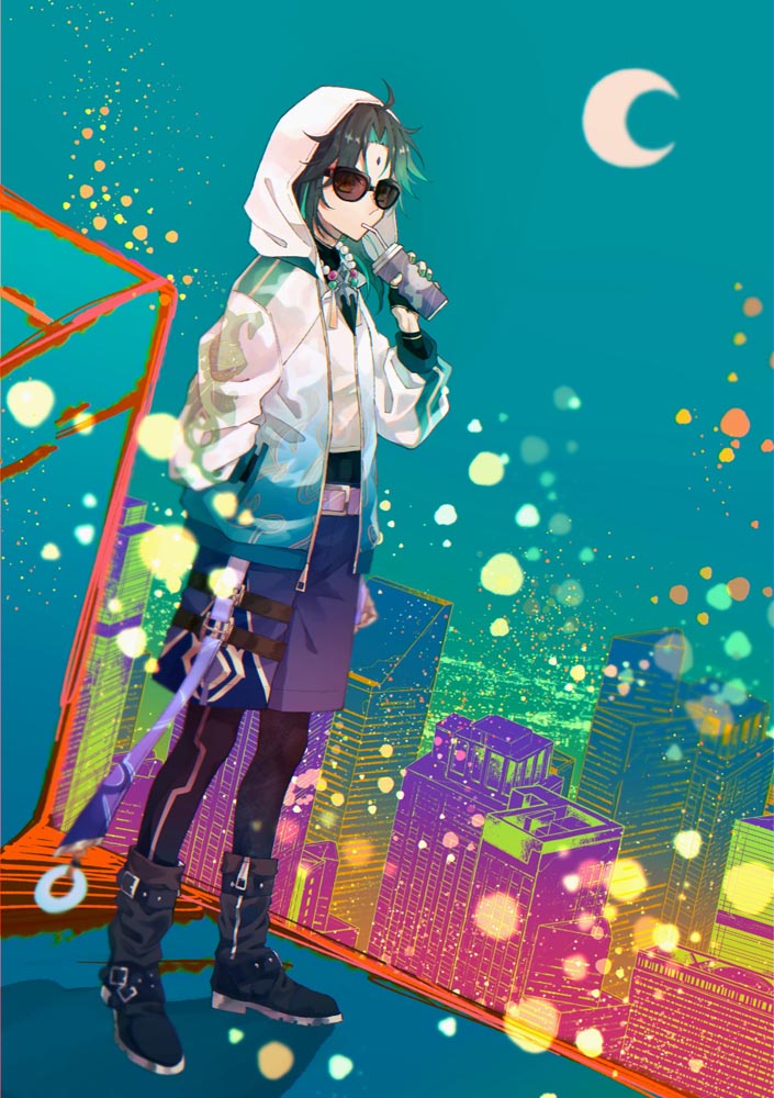 原神同人图：早安原神#P站涩图#每日好图【4月25日新】