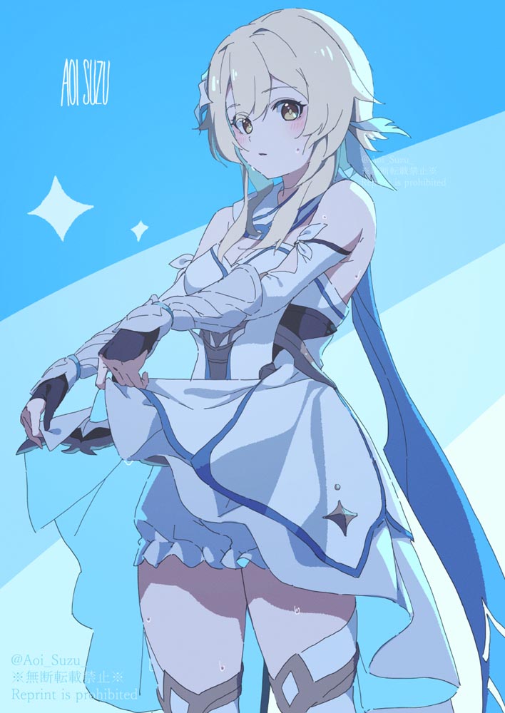 原神同人图：午安原神#P站涩图#每日好图【4月25日新】