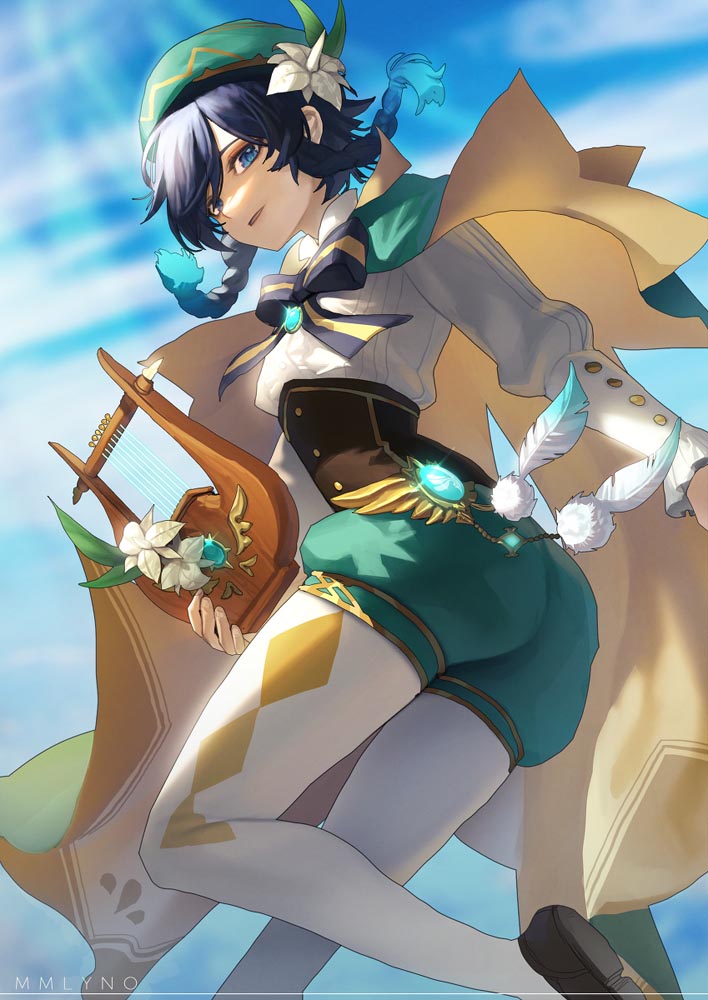 原神同人图：晚安原神#P站涩图#每日好图【4月25日新】