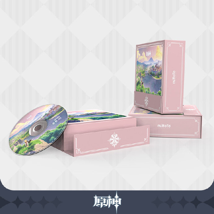 原神周边：蒙德篇音乐专辑「风与牧歌之城」OST礼盒即将开售