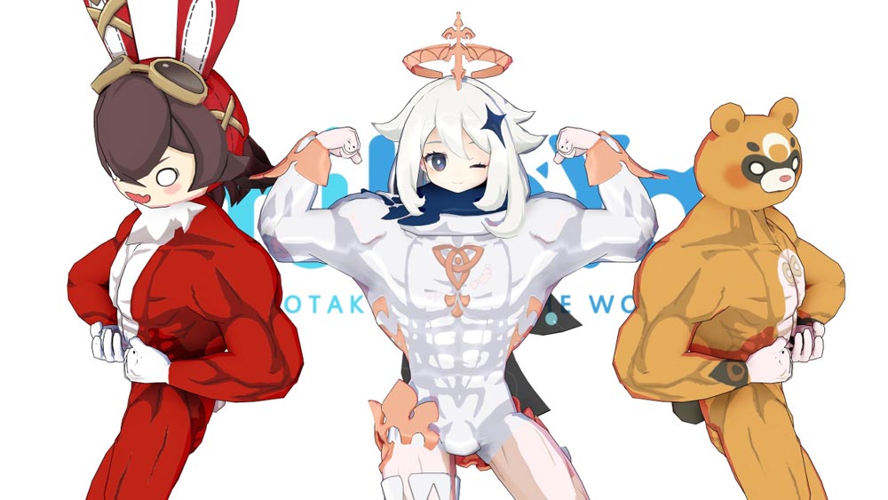 原神同人图：早安原神#P站福利图#每日好图【4月26日新】