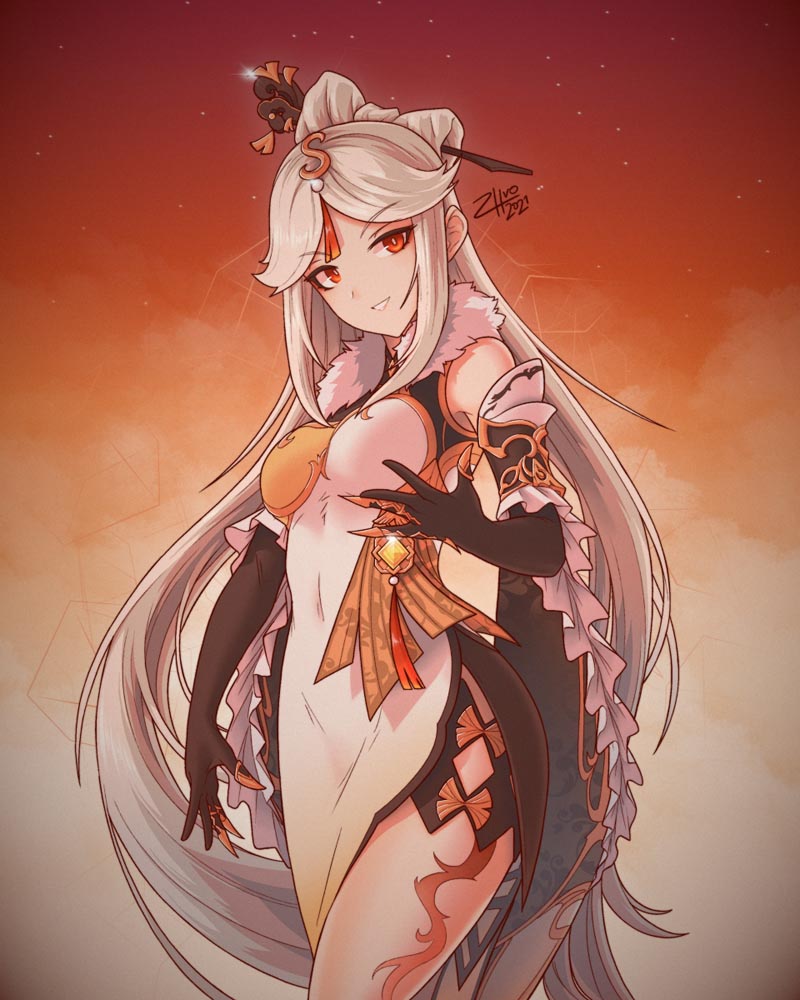 原神同人图：早安原神#P站福利图#每日好图【4月26日新】