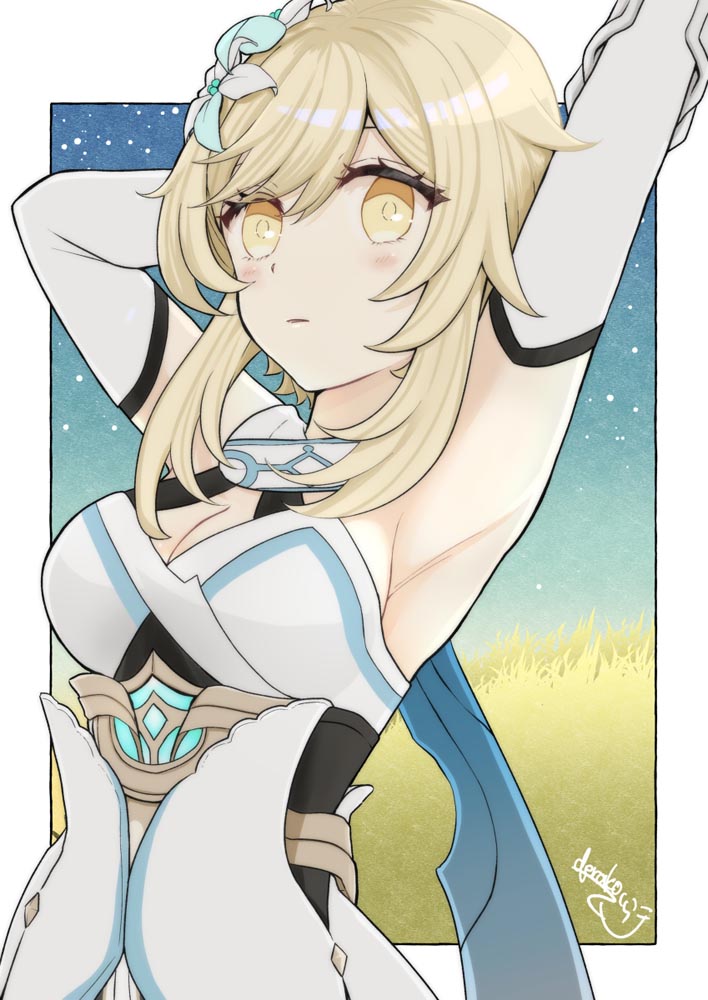 原神同人图：午安原神#P站福利图#每日好图【4月26日新】