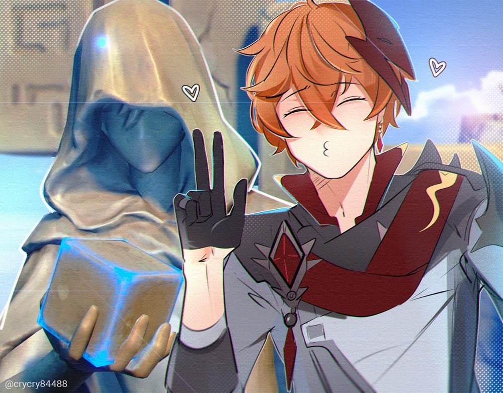 原神同人图：晚安原神#P站福利图#每日好图【4月26日新】