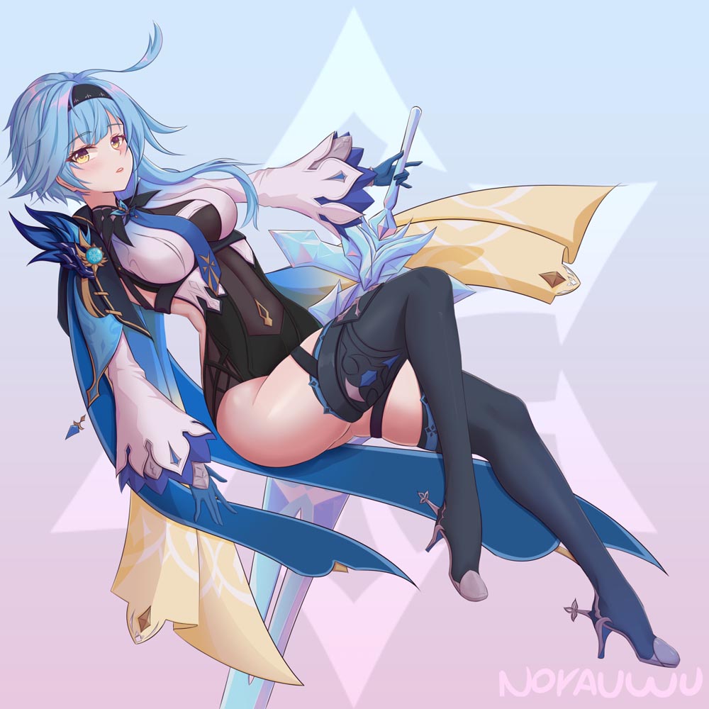 原神同人图：优菈同人图#P站好图【小合集】