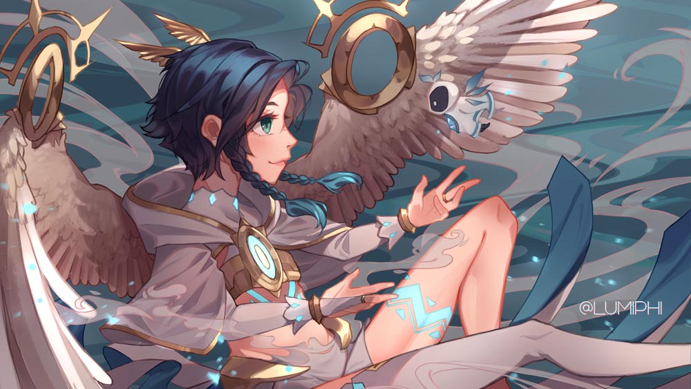 原神同人图：午安原神#P站插画#每日好图【4月27日新】