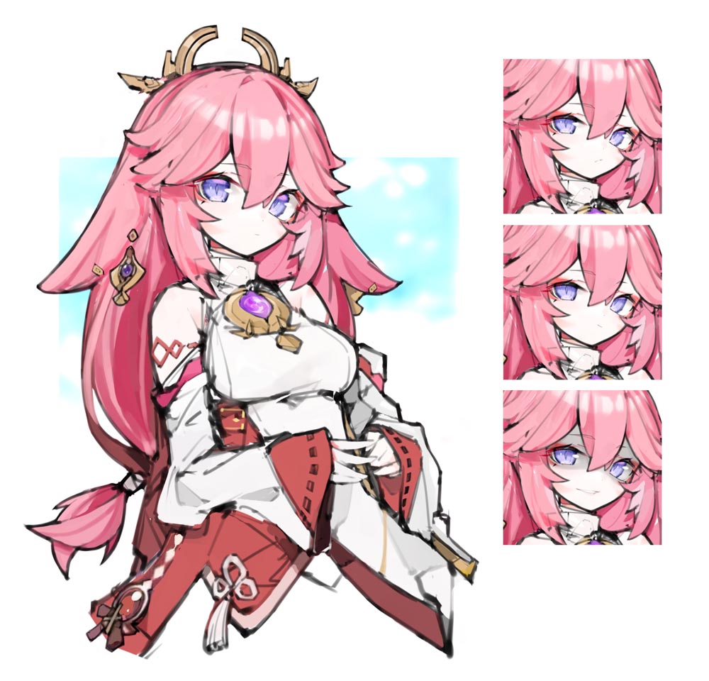 原神同人图：晚安原神#P站插画#每日好图【4月27日新】