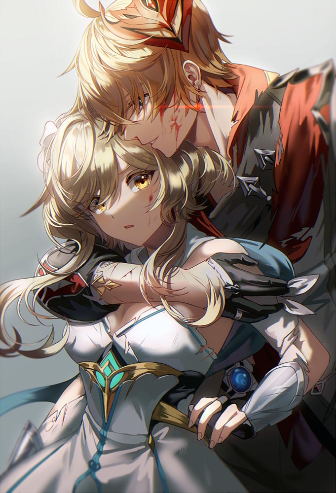 原神同人图：晚安原神#P站插画#每日好图【4月27日新】