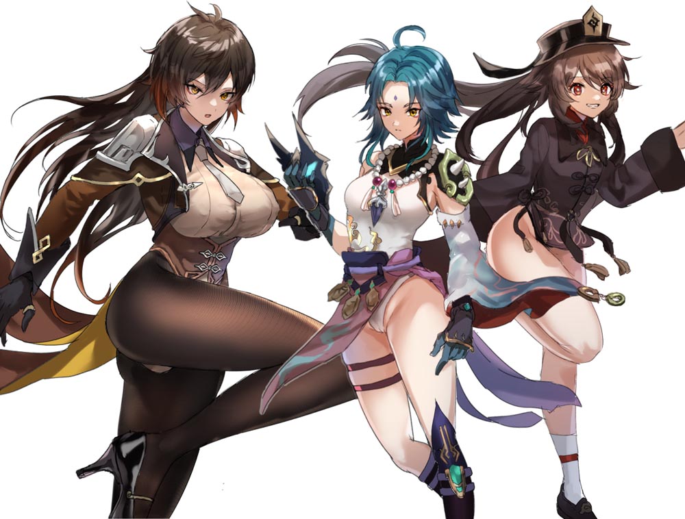 午安原神#P站福利涩图#原神同人图【4月28日新】