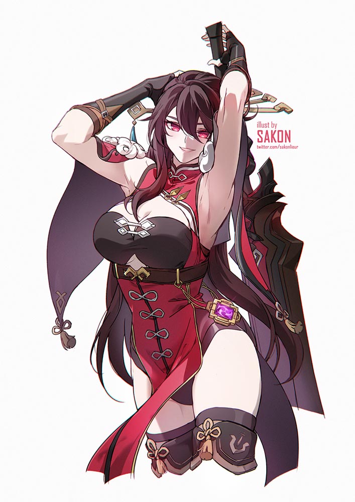 晚安原神#P站福利涩图#原神同人图【4月28日新】