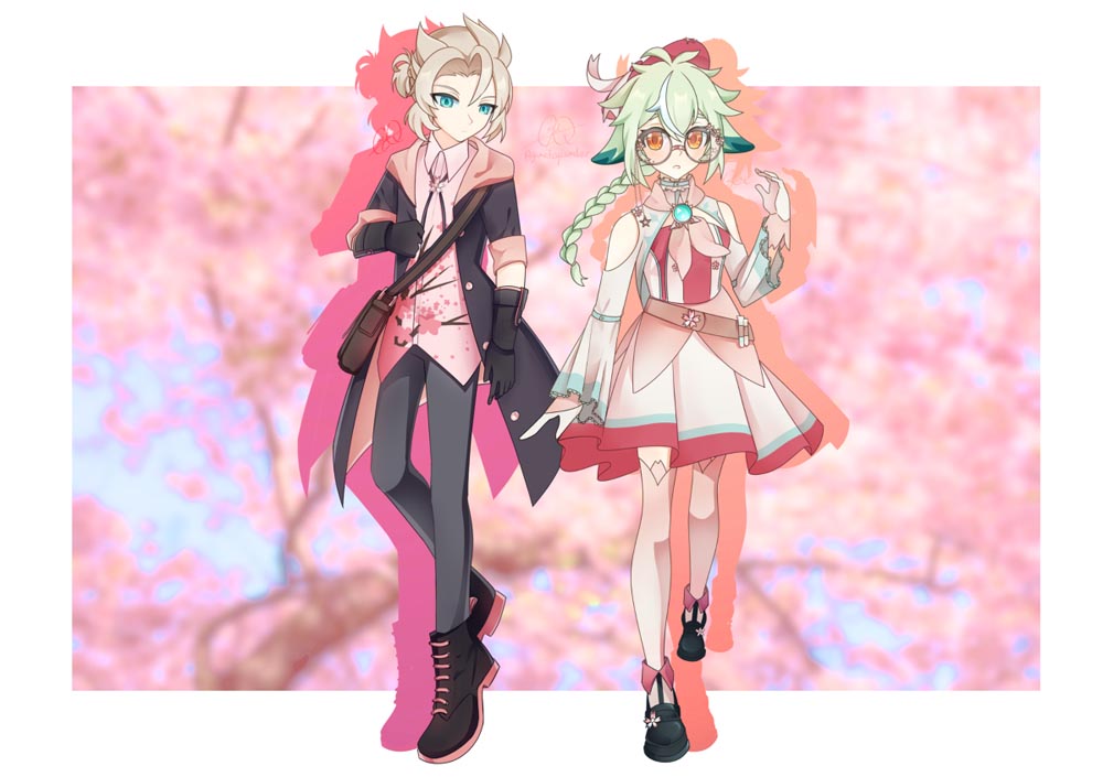 早安原神#P站本子#原神同人图【4月29日新】