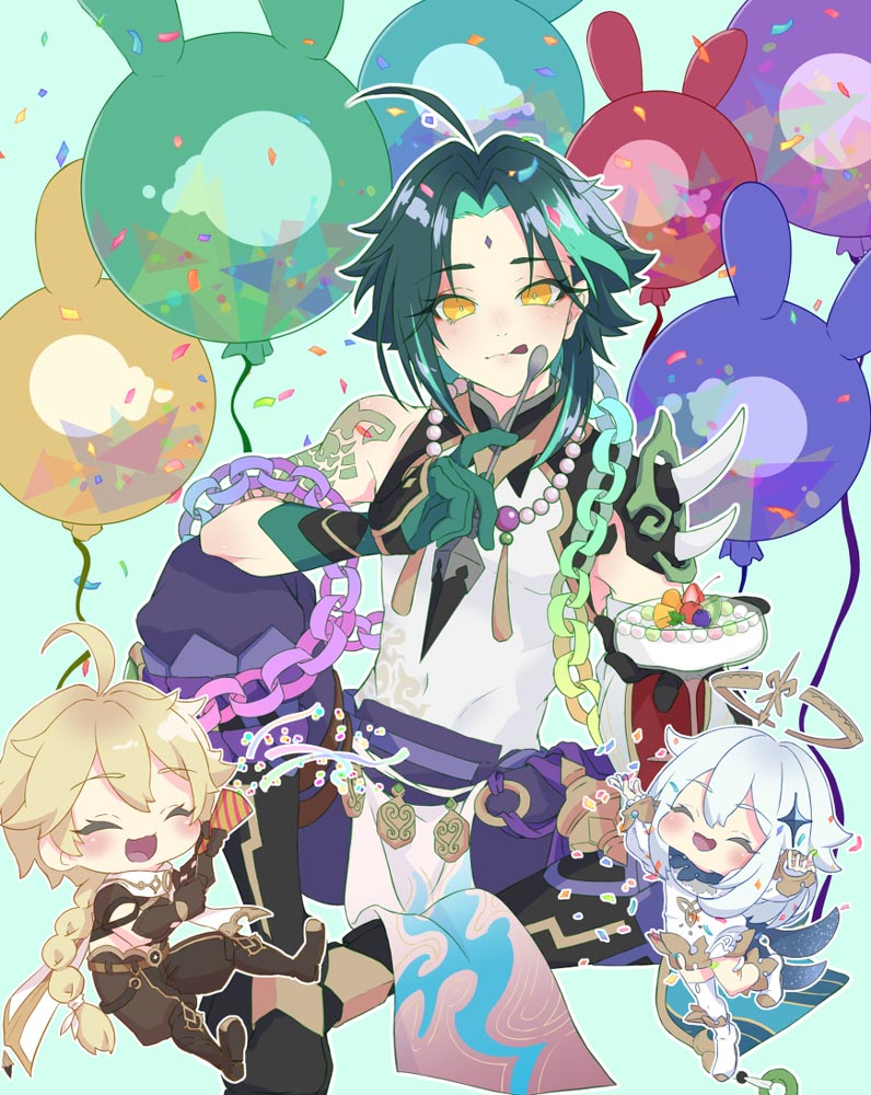 早安原神#P站美图#原神同人图【5月1日劳动节快乐】