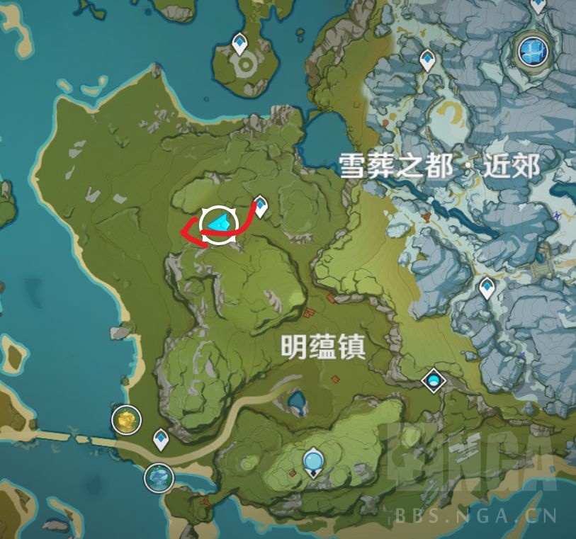 原神攻略:家园系统【伐木】全木材位置一览插图18 原神攻略:家园系统【伐木】全木材位置一览