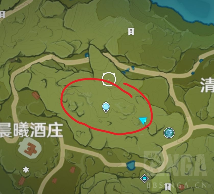 原神攻略:家园系统【伐木】全木材位置一览插图9 原神攻略:家园系统【伐木】全木材位置一览